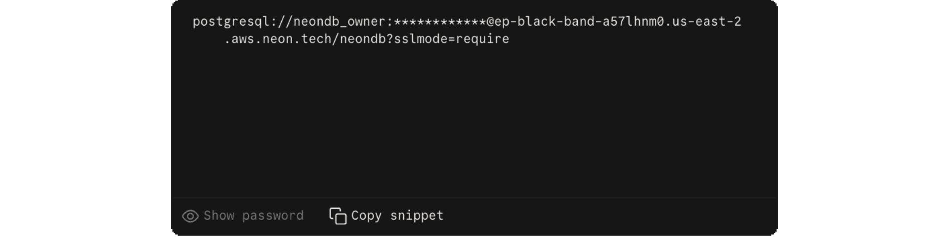 copy snippet